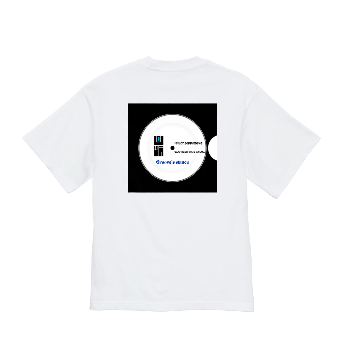Record T-shirt white image